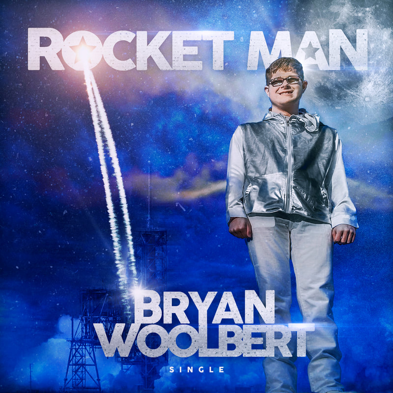 Rocket Man (Cover) Single Album Cover, Link Graphic
